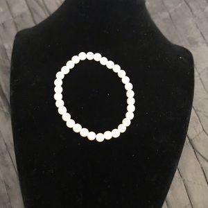 Fake pearl bracelet